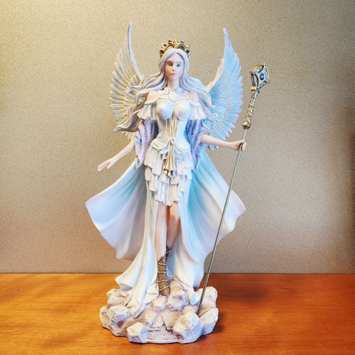 Guardian Angel w. Staff (approx. 37z12z32cm)