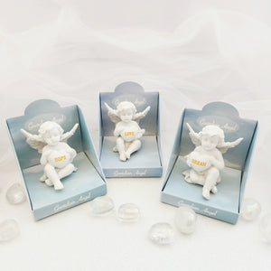 Guardian Cherub Angel w. Heart