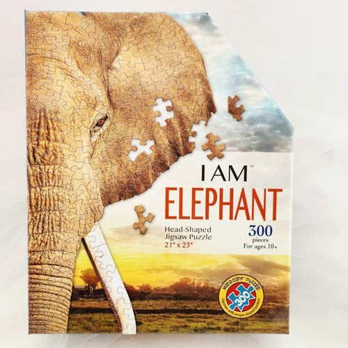 I AM ELEPHANT MaDD CaPP Puzzle (300 pieces)