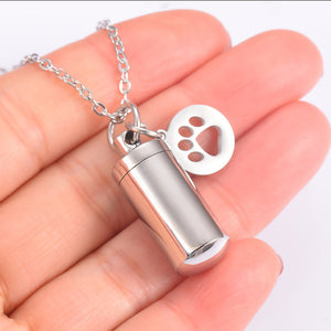Pet Memorial Keepsake Pendant Necklace | Ashes Jewellery
