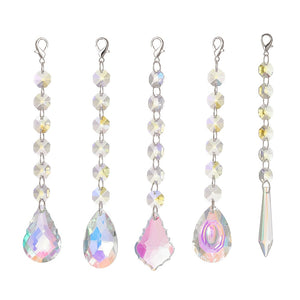 Crystal Glass Prism Suncatcher Assorted Designs