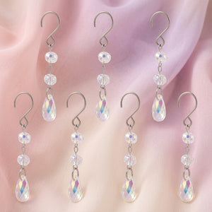 Iridescent Teardrop Prisms | Prism Suncatcher | Pack of 20