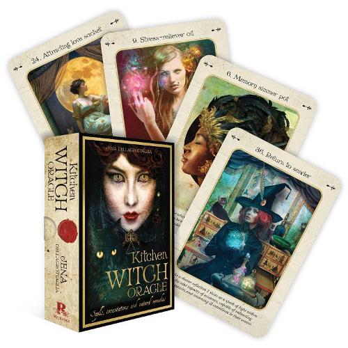 Kitchen Witch Oracle Cards (spells, incantations and natural remedies)