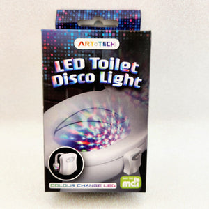 LED Toilet Disco Light | Colour-Changing Motion Sensor | Novelty Gift