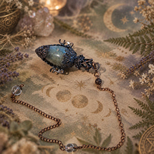 Labradorite Crystal Pendulum | Inner Strength | Assorted