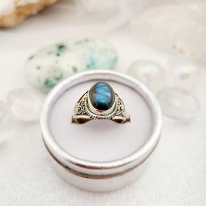 Labradorite Ring