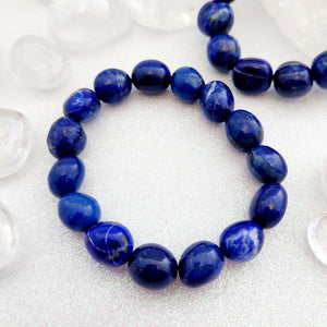 Lapis Chunky Nugget Bracelet