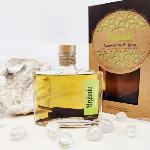 Lemongrass & Spice Organic Goodness Reed Diffuser (140ml)