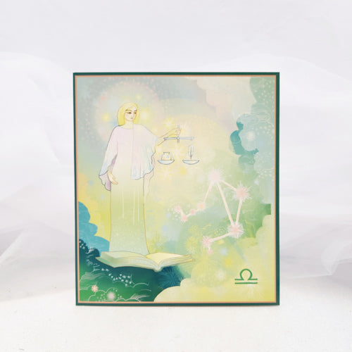 Libra Greeting Card (21st Sept to 21st Oct. Blank)