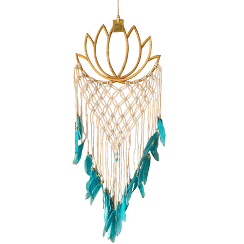 Lotus Flower Dream Catcher