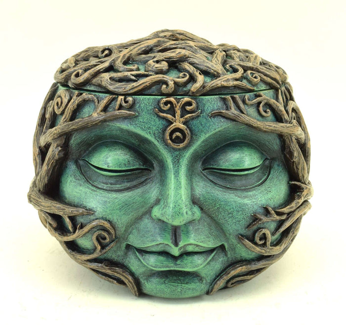 Mystical Tree Spirit Trinket Box (approx. 10.5x13cm)