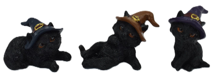 Witchy Black Cat (assorted. approx. 7x4.5cm)