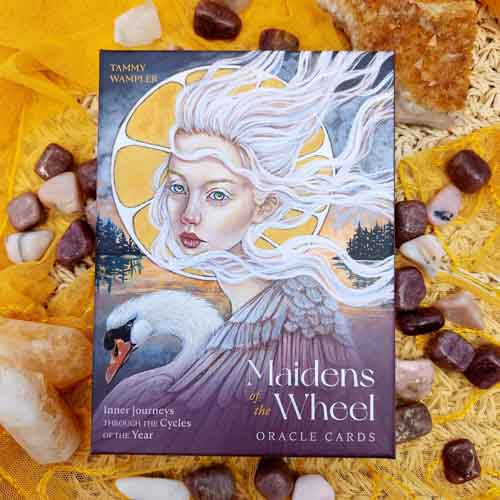 Maidens of the Wheel Oracle Cards (45 cards & guidebook)