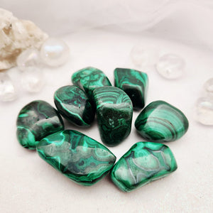 Malachite Tumbled Stone | Strength & Inner Power | Congo | Assorted