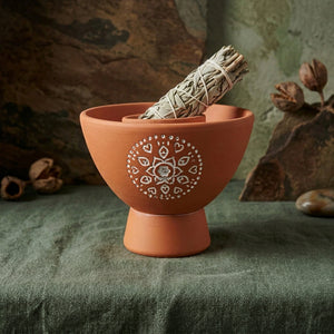 Mandala | Cleansing Bowl | Terracotta | Orange
