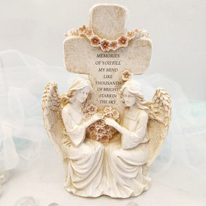 Memories of You Angel Memorial | Resin | Memorial Keepsake