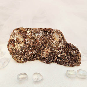 Mica w. Black Tourmaline Specimen