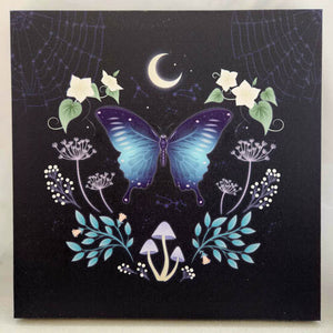 Midnight Moth Light Up Canvas