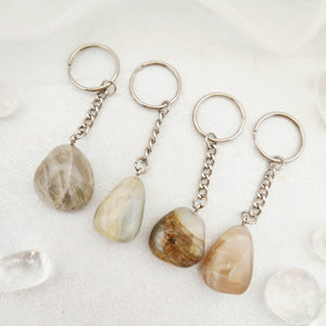Moonstone Tumble Keyring