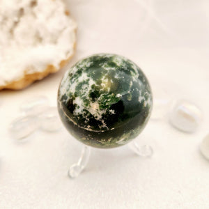 Moss Agate Sphere