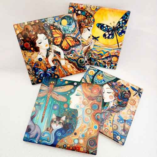 Mystical Coasters (set of 4)