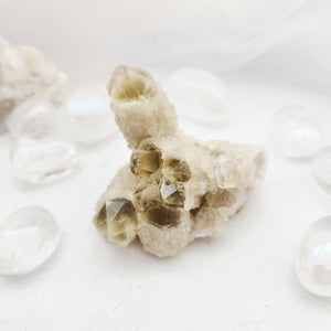 Natural Cascading Citrine Crystal Cluster | Abundance & Manifestation | 82g