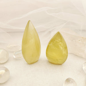 Natural Citrine Flat Flame