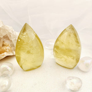 Natural Citrine Flat Flame