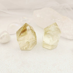 Natural Citrine Polished Point