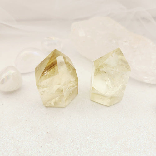 Natural Citrine Polished Point (assorted. approx. 4.5x2.9-3.5cm)
