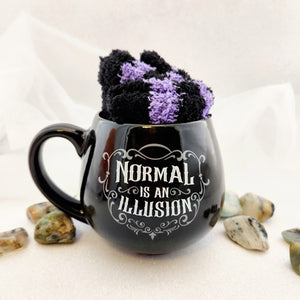 Normal is an Illusion Mug & sock Set