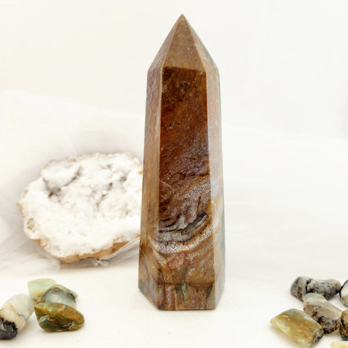 Ocean Jasper Point (approx. 19.5x6.7cm)