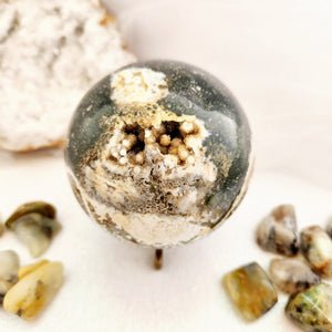 Ocean Jasper Sphere