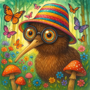 Kiwi Kiwiana Trivet (approx. 20x20cm)