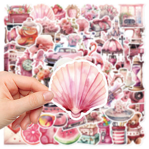 Retro Self Adhesive Sticker (assorted designs)