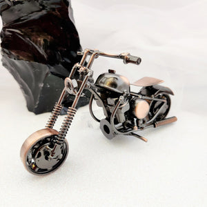 Pan Seat Copper Look Motorbike