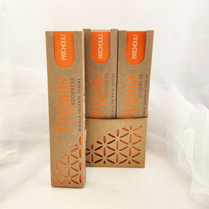 Patchouli Masala Incense Sticks | Organic Goodness | Song of India | 15g