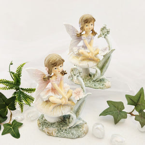 Pigtail Fairy w. Frog Fairy