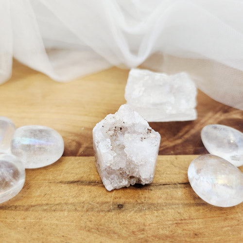 Pink Amethyst Druzy Piece (approx. 2.5x2.7cm)