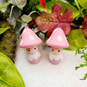 Pink Hat Mushroom Pixie