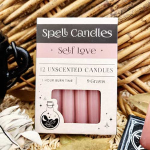 Pink Self Love Spell Candles