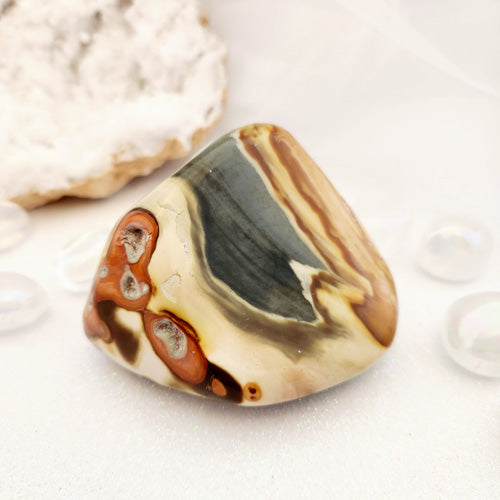 Polychrome Jasper Free Form (approx. 8.5x5.6cm)