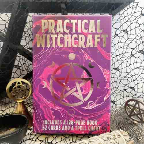 Practical Witchcraft Card Set (52 cards & guidebook & spell chart)