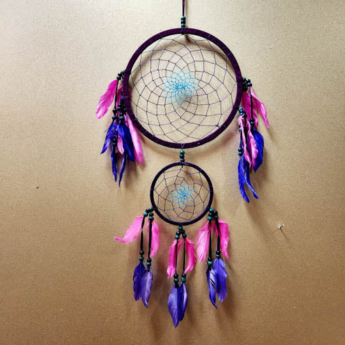 Purple Dream Catcher (approx. 22cm)