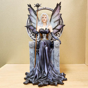 Queen of the Fairies on her Throne