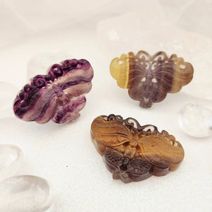 Rainbow Fluorite Butterfly