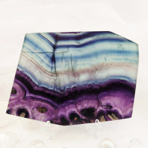 Rainbow Fluorite Polished Slab