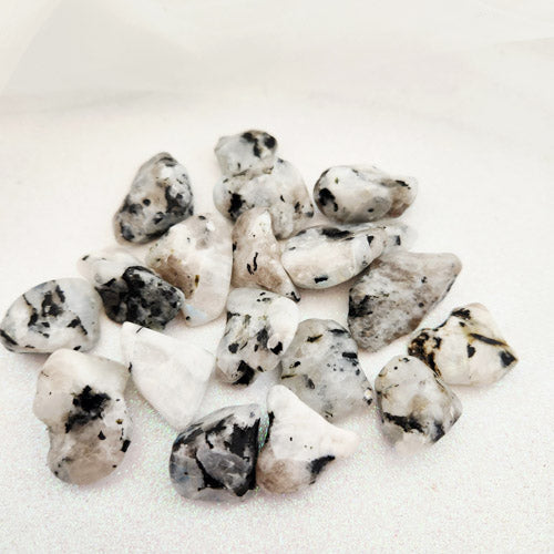 Rainbow Moonstone Tumble (assorted & irregular shapes)