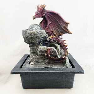 Red Dragon w. Ball Water Feature