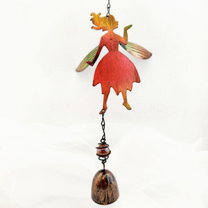 Red Hanging Fairy Bell